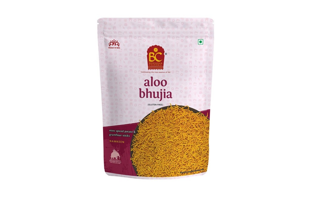 Bhikharam Chandmal Aloo Bhujia (Gluten Free)    Pack  800 grams